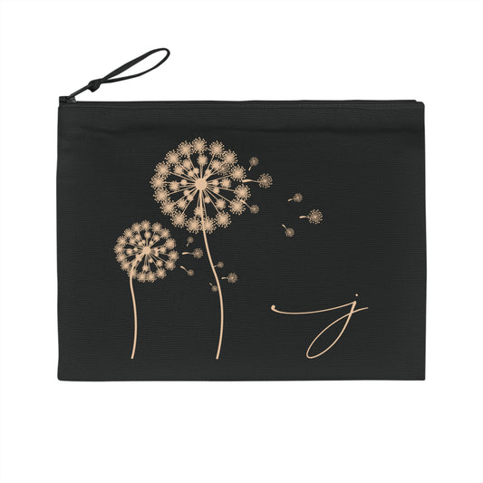 Little Black Bag - Women's Monogram Dandelion Organizer Bag (j) 🌿🌿🌿