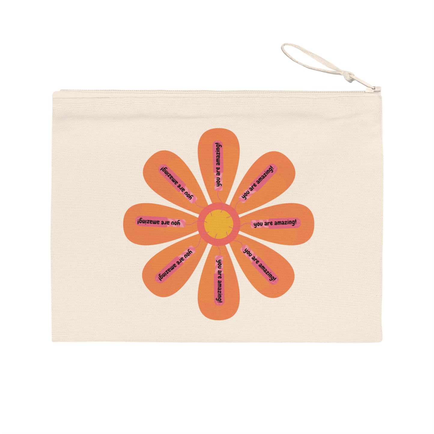 Period Empowerment Bag - Little Organizer Bag - Daisies  🌿🌿🌿