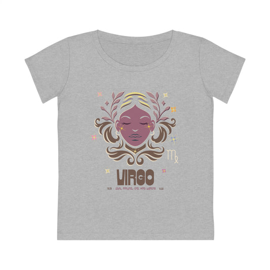 Women's Sustainable Organic Cotton Zodiac T-shirt - Virgo  🌿🌿