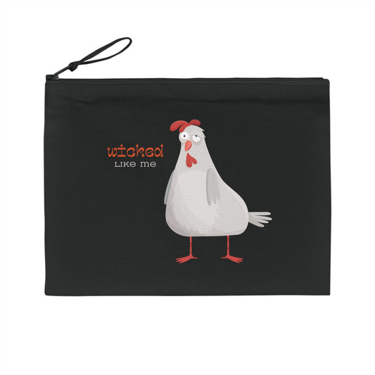 Little Black Bag - Wicked Chicken Organizer Bag  🌿🌿🌿