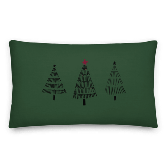 Wee Three Trees Low Pillow 🌿