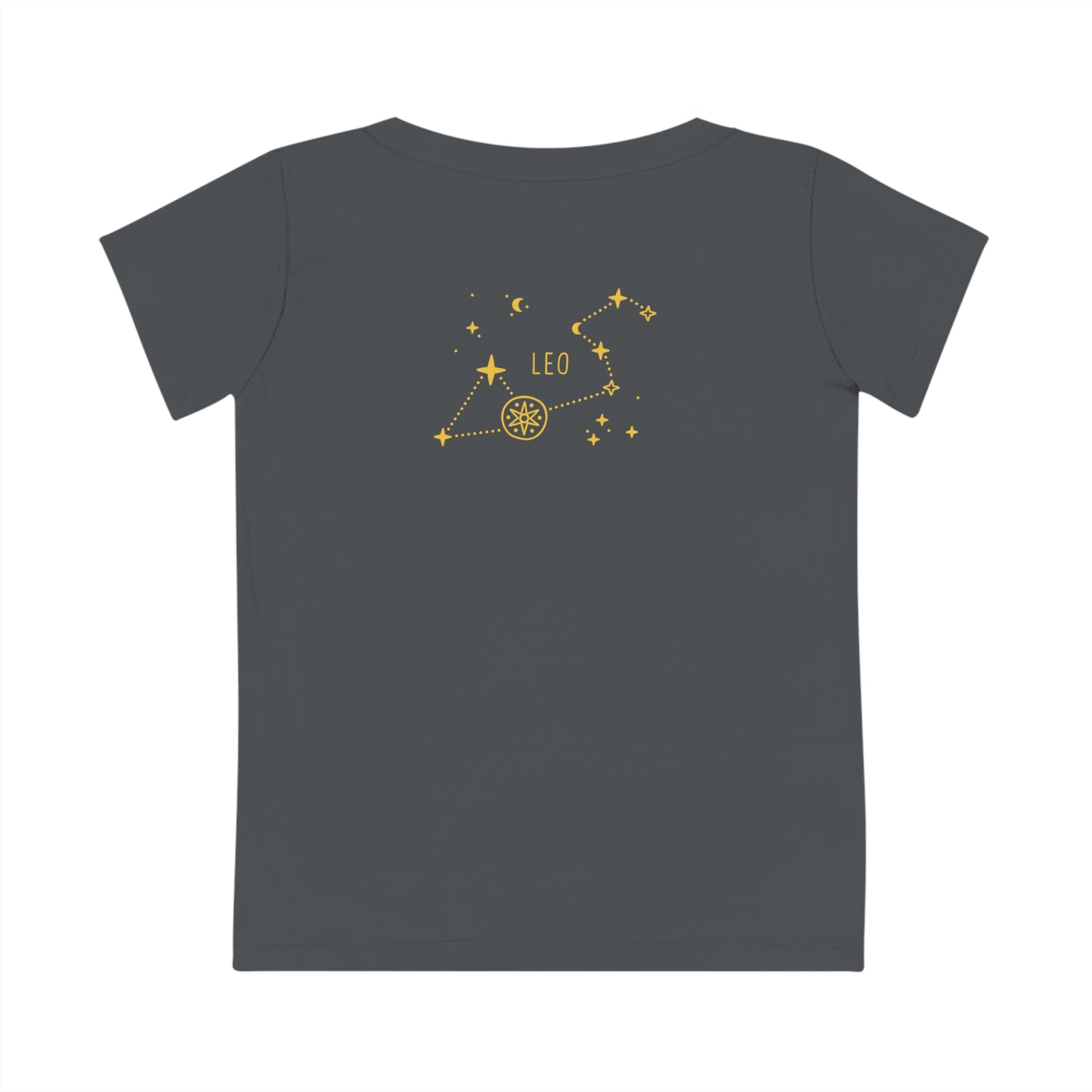 Women's Cut  Sustainable Organic Cotton Zodiac T-shirt - Leo  🌿🌿