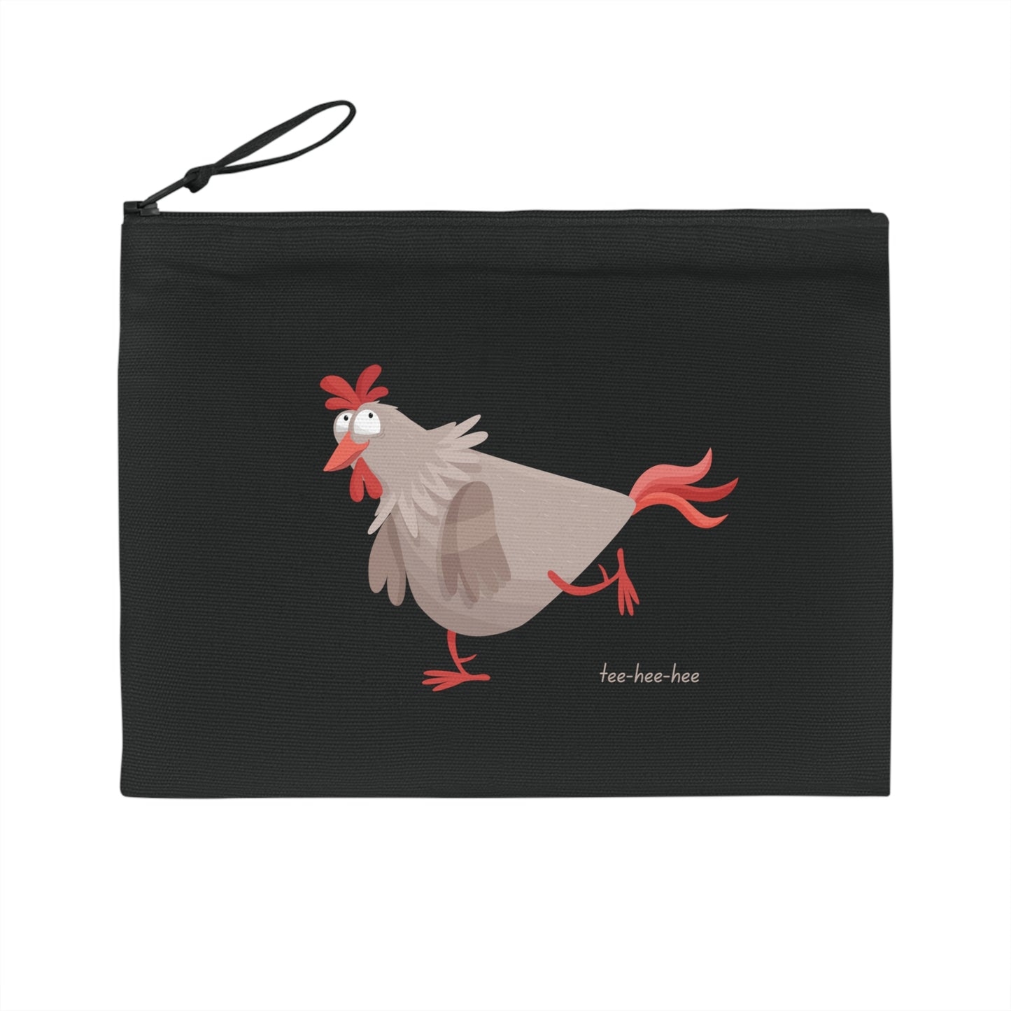 Little Black Bag -Bashful Chicken Organizer Bag  🌿🌿🌿